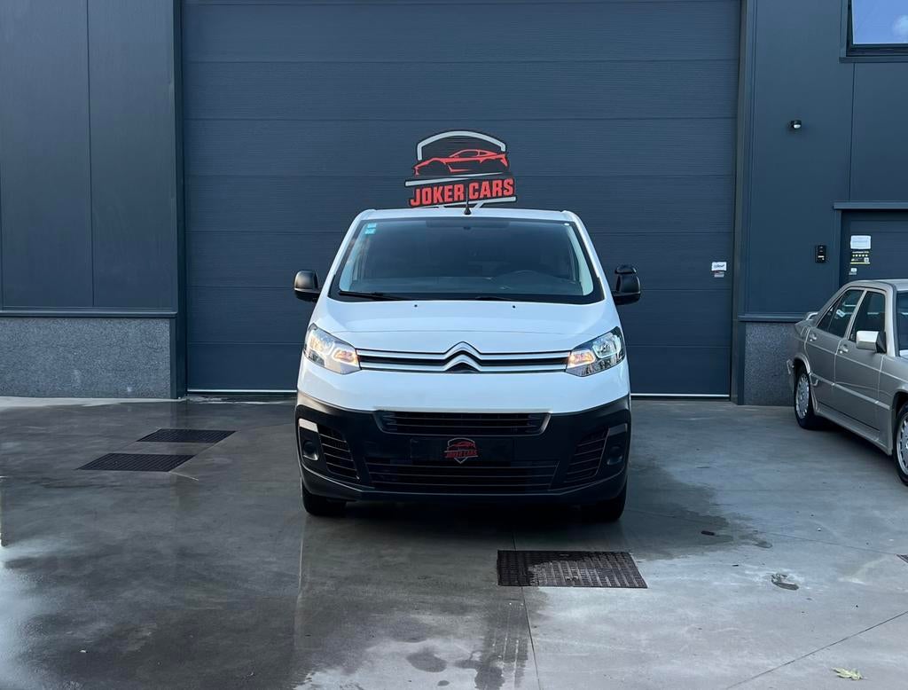 Citroen Jumpy XL LANG Airco CruiseCntrl EURO6EI, Auto's, 75 kW, 4 cilinders, Citroën, Wit
