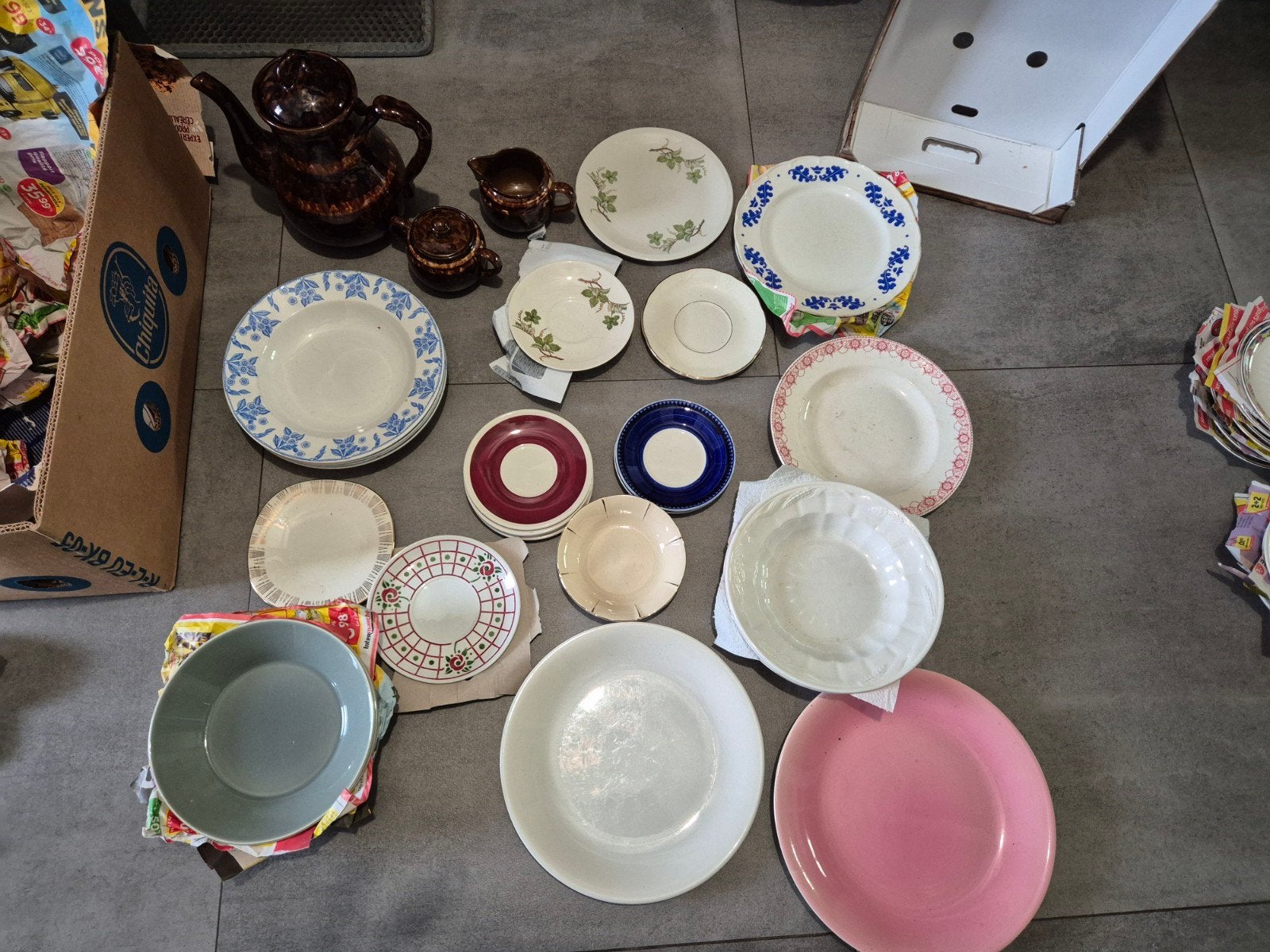 Borden, schotels Boch, Villeroy&Boch, Huis en Inrichting, Ophalen