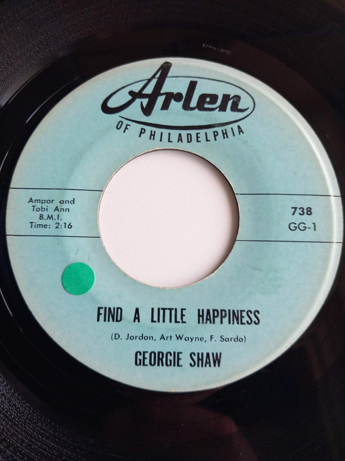 GEORGIE SHAW. FIND A LITTLE HAPPINESS. 60s USA 45T, Cd's en Dvd's, Ophalen of Verzenden