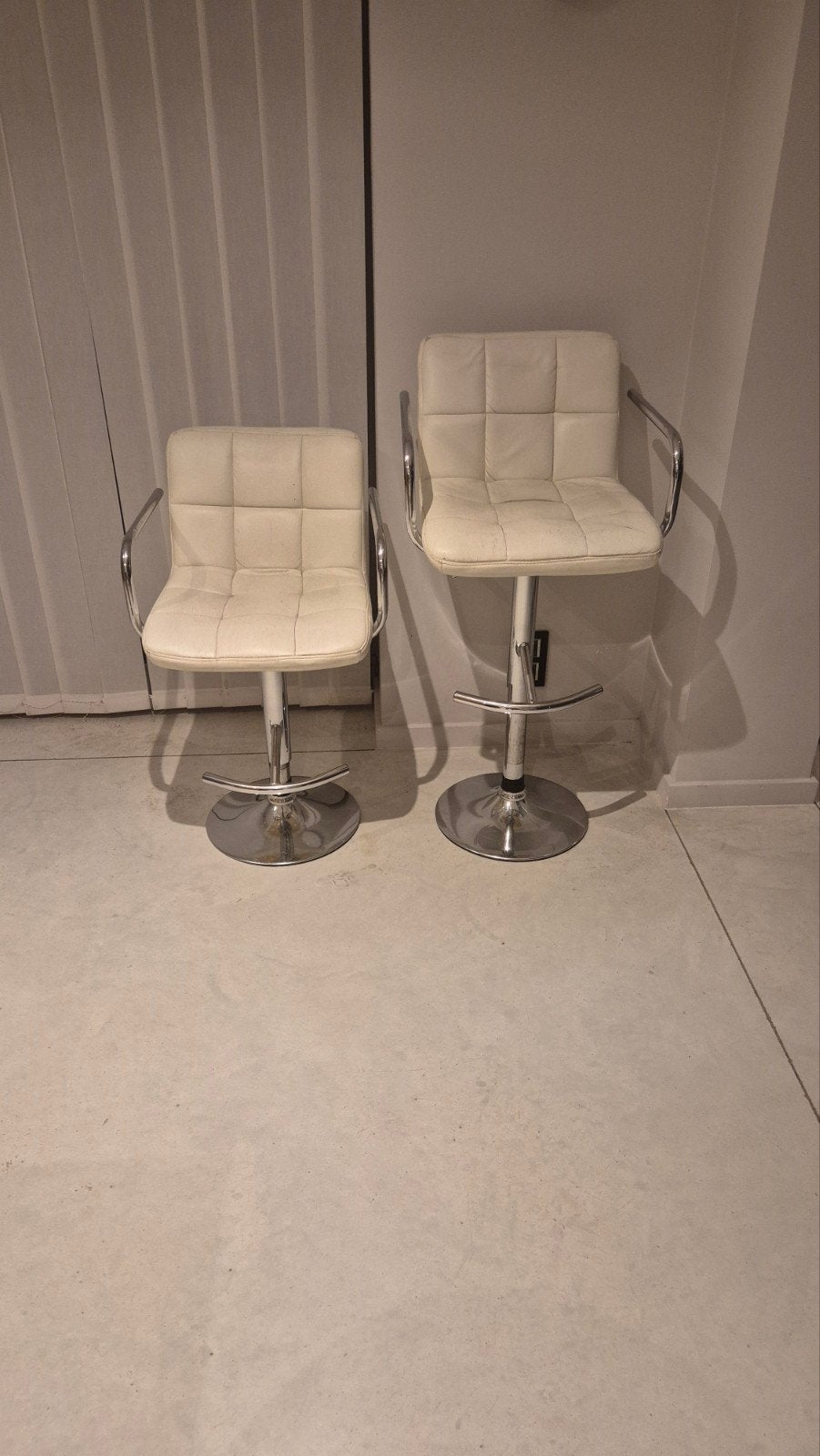 tabouret bar/cuisine, Enlèvement ou Envoi, Autres marques, Utilisé, Blanc
