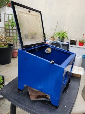Cabine de sablage à vendre bon état, Ophalen, Zo goed als nieuw