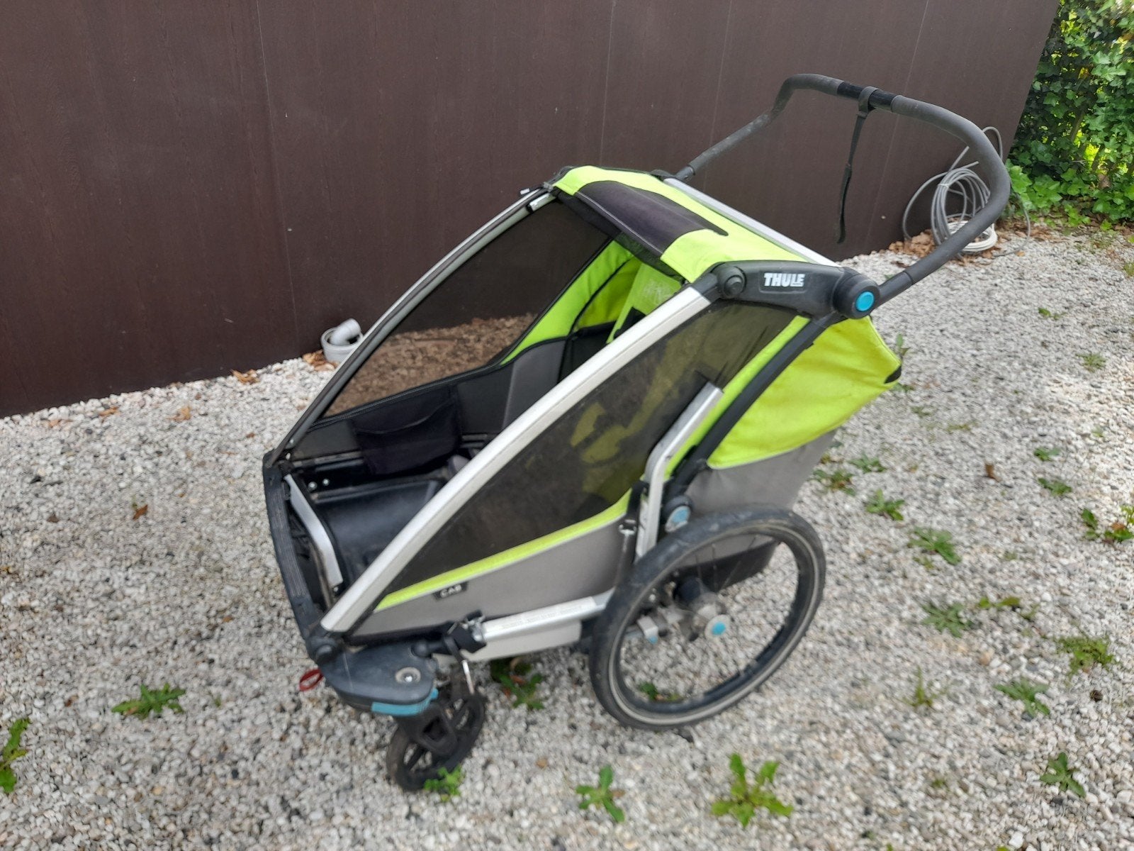 Charette velo thule cab 2 - kit de course, Vélos & Vélomoteurs, Accessoires vélo | Remorques, Utilisé, Remorque pour enfant, 40 à 60 kg