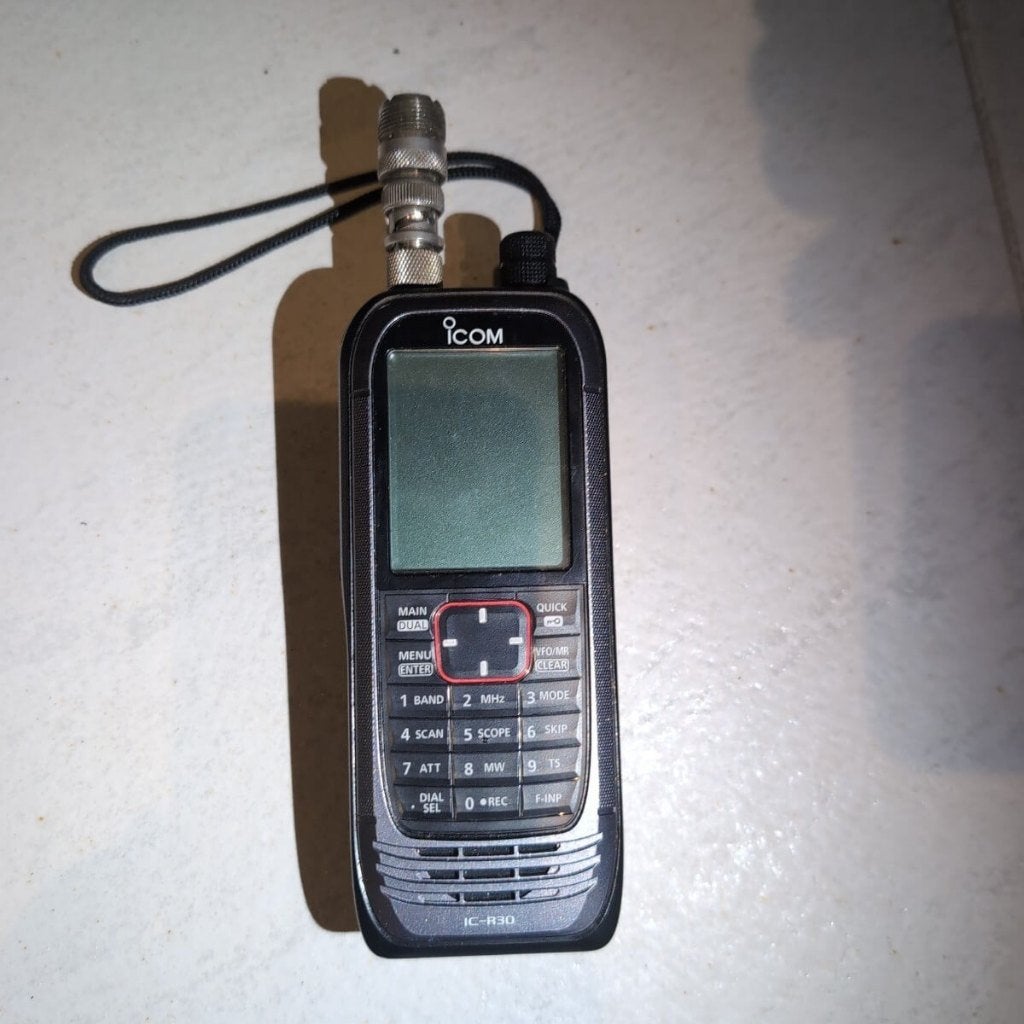 Récepteur radio numérique portable ICOM IC-R30, Enlèvement ou Envoi, Comme neuf, Récepteur