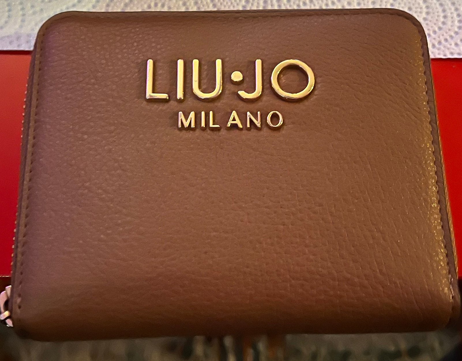 Liu Jo Portemonnee te koop., Bruin, Nieuw, Leder, Ophalen