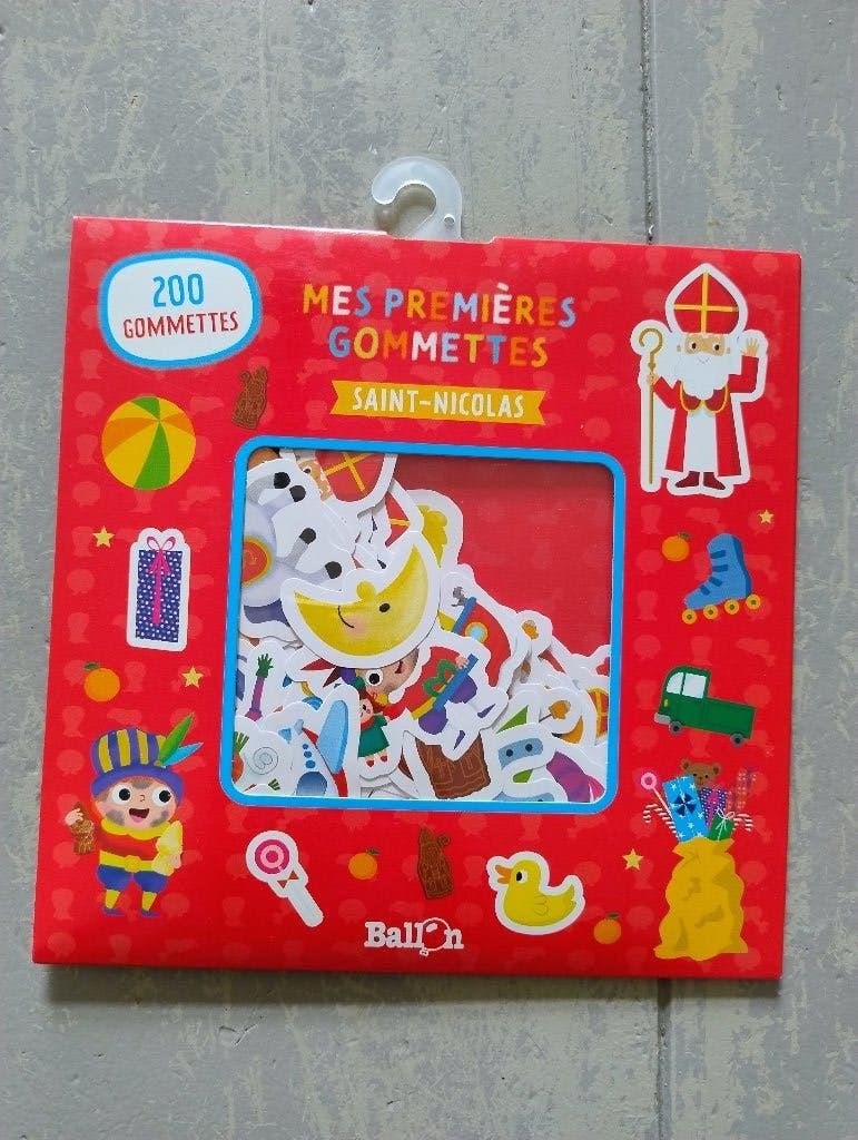 Livre saint Nicolas avec gommettes, Divers, Envoi, Neuf
