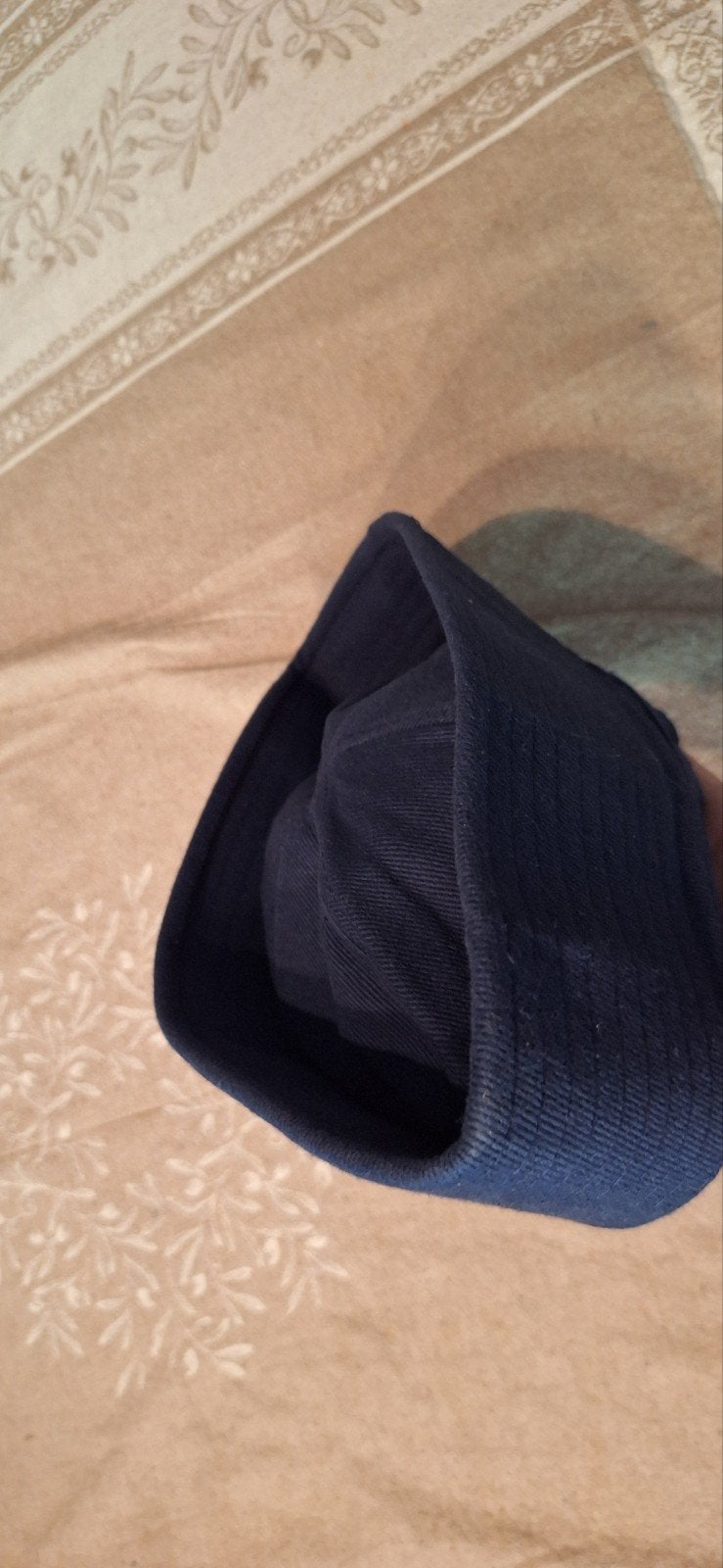 Marineblauwe zeemansmuts type „Dixie Cup” - merk Mil-Te, Verzamelen, Ophalen of Verzenden, Marine, Helm of Baret