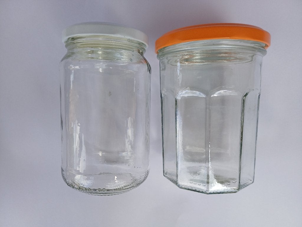 pots à confiture, Maison & Meubles, Verre, Autres types, Comme neuf, Enlèvement