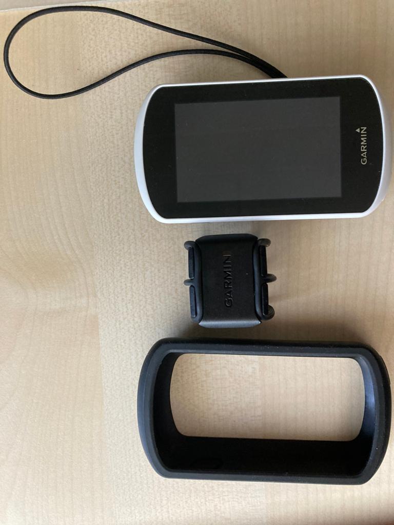 Garmin edge explore + cadans sensor, Fietsen en Brommers, Fietsaccessoires | Fietscomputers, Ophalen of Verzenden, Draadloos, Gebruikt