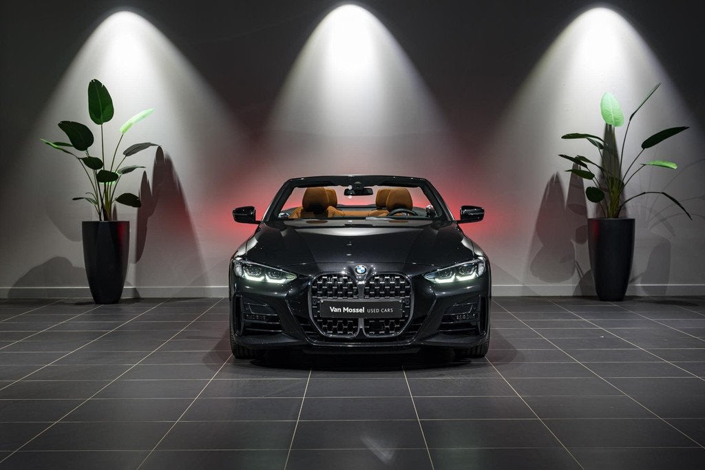 BMW 4 Reeks Cabrio 430i 245 pk M-PACK | NEKVERWARMING | HARM, Automaat, Gebruikt, Euro 6, 4 cilinders