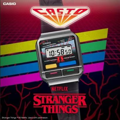 Casio stranger things rare, Enlèvement ou Envoi, Comme neuf, Casio