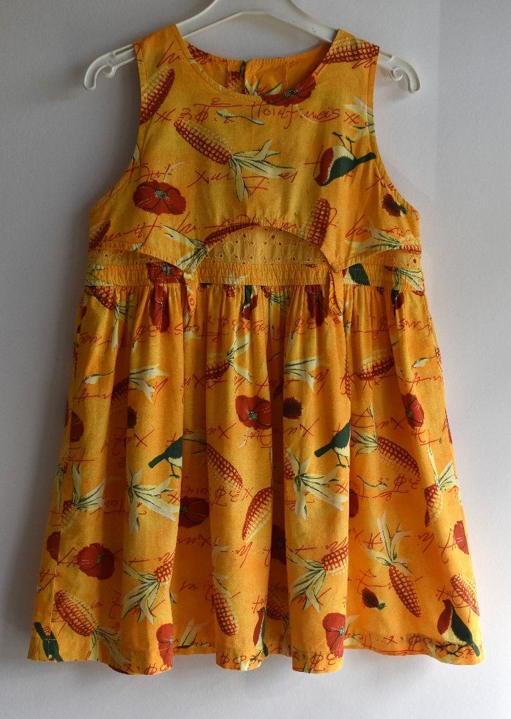 Vrolijk zomers jurkje kleedje vr meisje 4 jr | Catimini, Kinderen en Baby's, Kinderkleding | Maat 104, Catimini, Gebruikt, Meisje