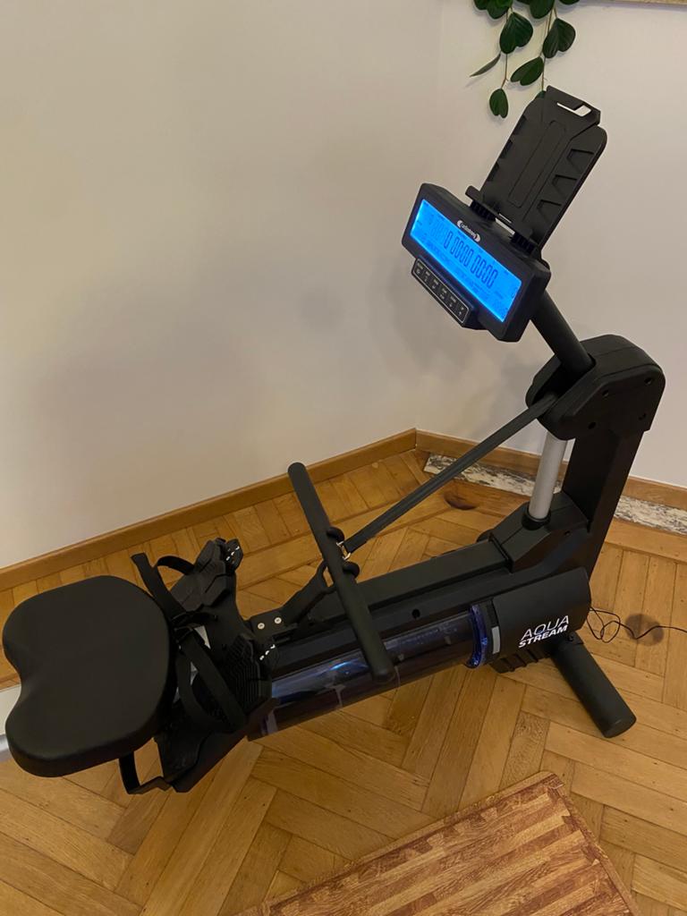 Rameur pro Aquastream, Sport en Fitness, Fitnessapparatuur, Ophalen, Zo goed als nieuw, Roeitrainer