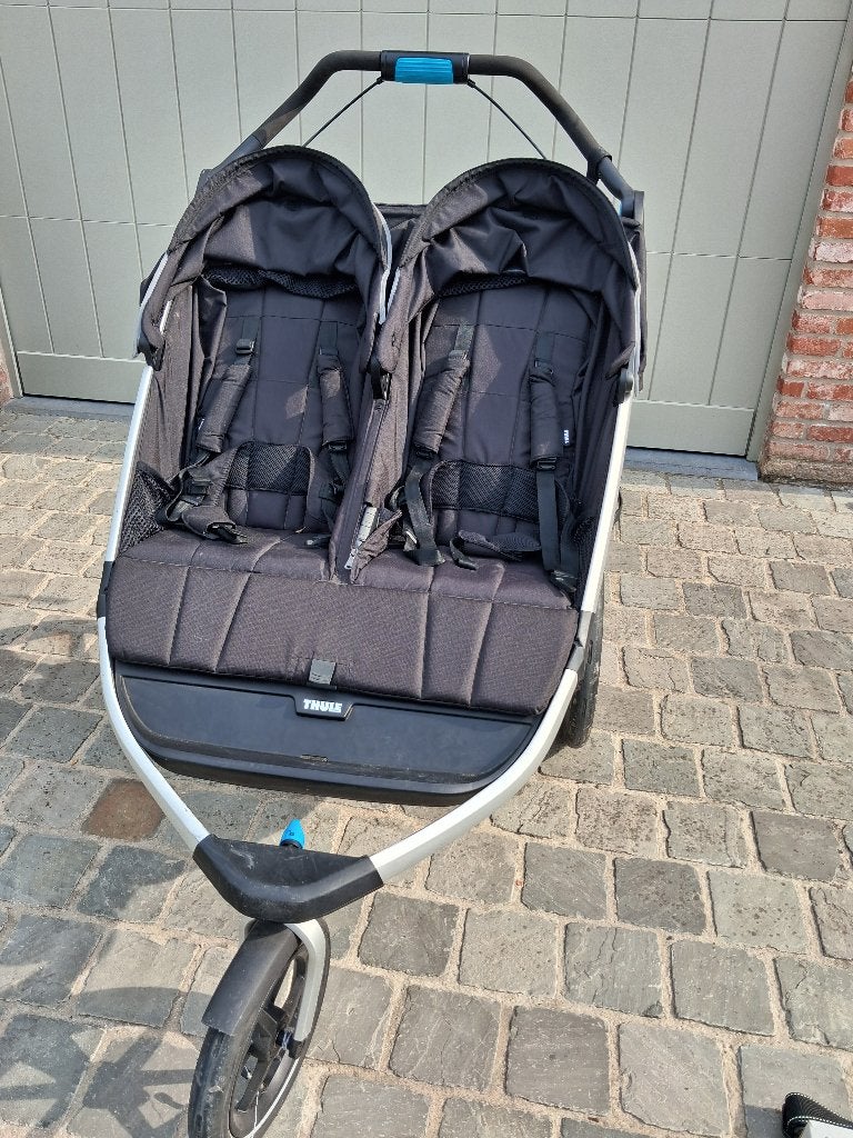 Thule Urban Glide - Dubbele Buggy, Ophalen, Zo goed als nieuw, Overige merken, Duomodel