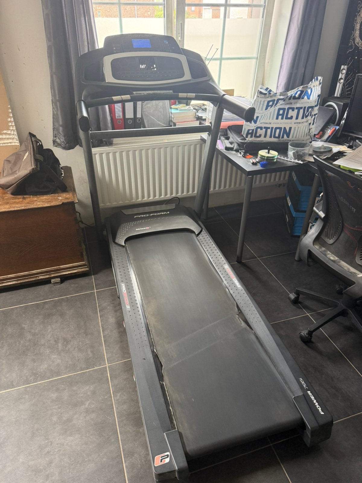 Tapis de course proform machz2, Sports & Fitness, Appareils de fitness, Jambes, Tapis roulant, Enlèvement, Utilisé