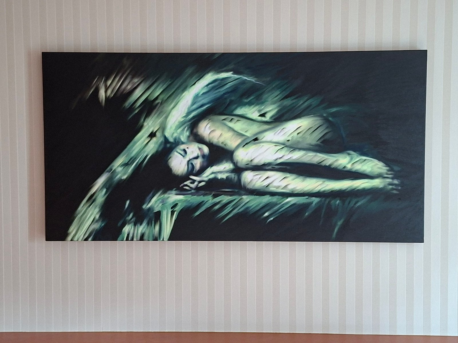 schilderij Marc De Corte, Antiek en Kunst, Ophalen