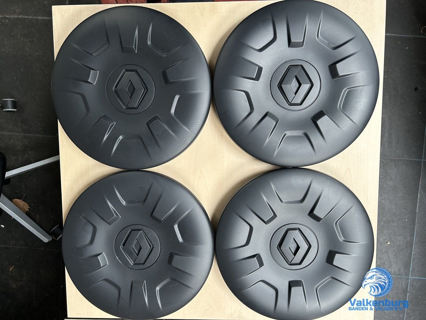 ORIGINELE Renault Master naafkap naafdop wieldop set zwart, -, -, Utilisé, -