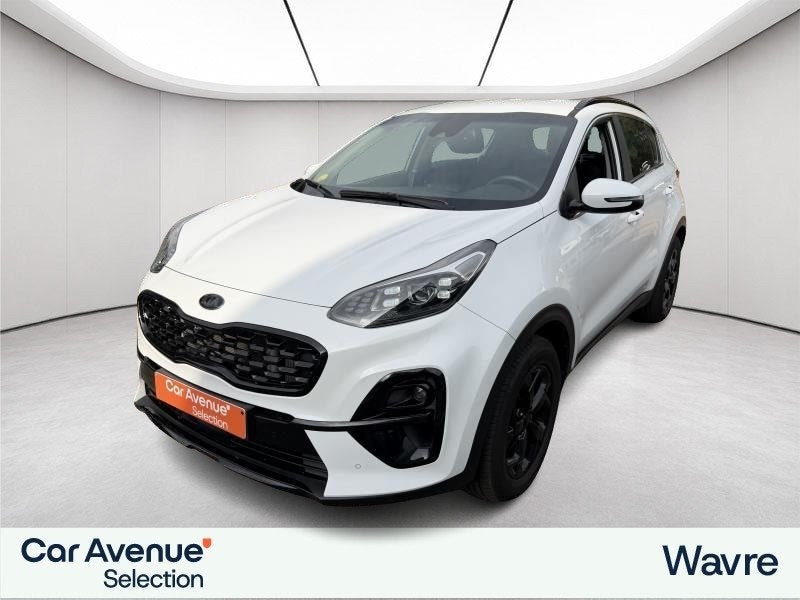 Kia Sportage Black Edition 1.6 diesel, Autos, Assistance au freinage d'urgence, Achat, Noir, 5 portes