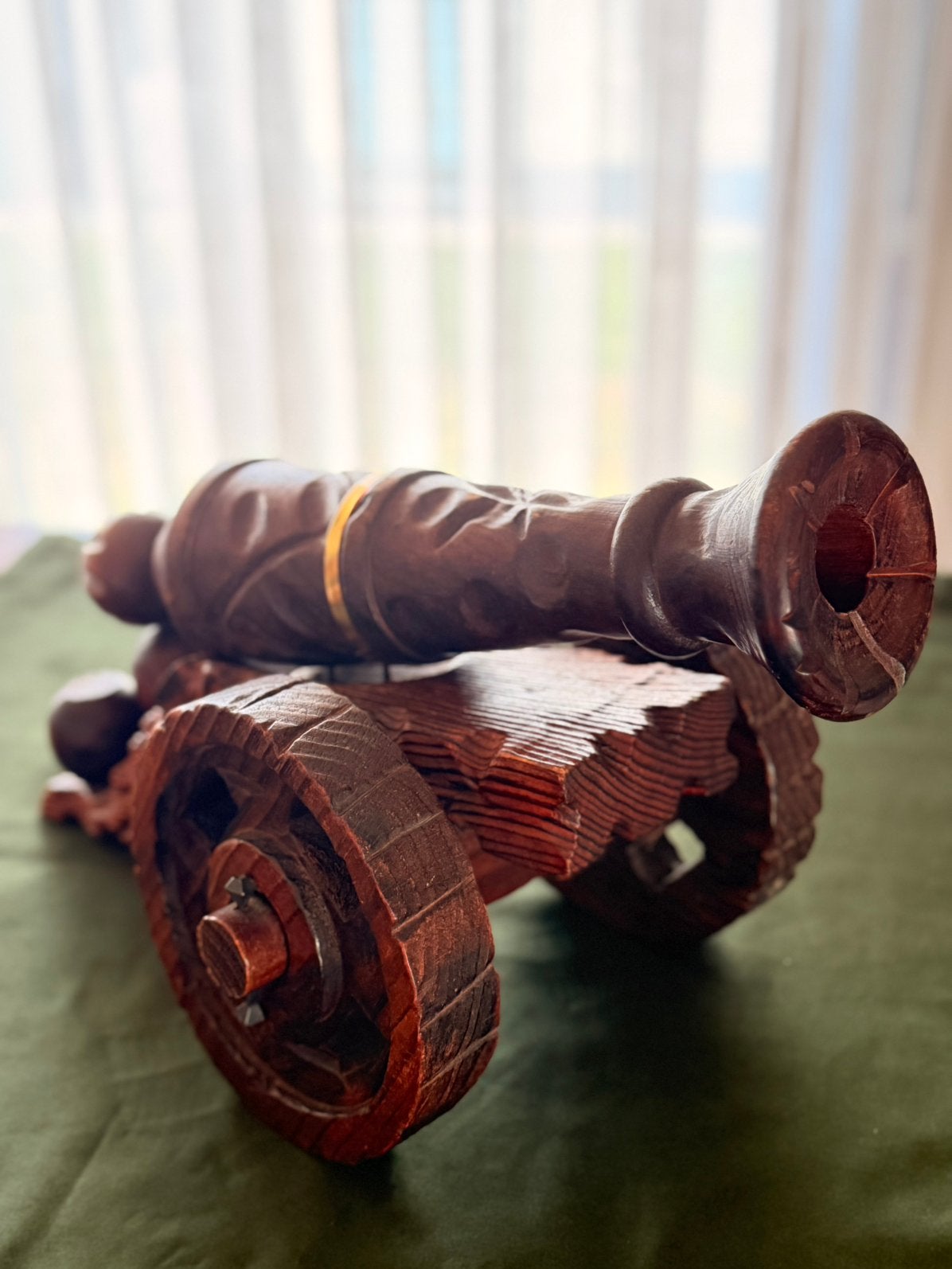 Canon ancien, Enlèvement, Bois