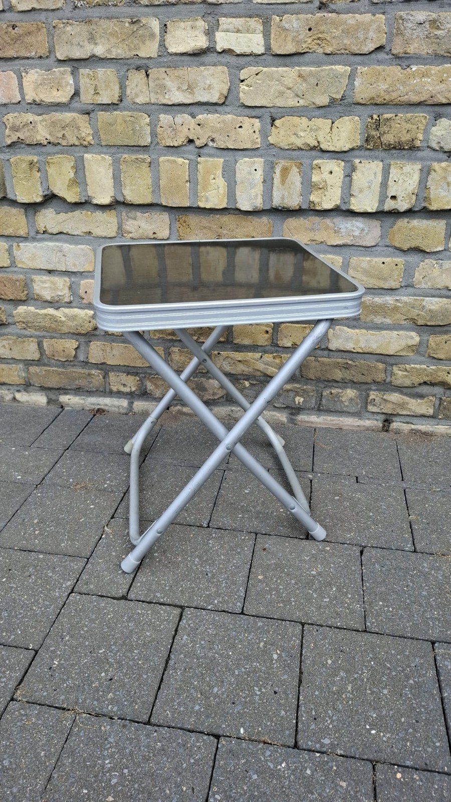 viskruk met tafelblad, Caravanes & Camping, Meubles de camping, Enlèvement ou Envoi, Comme neuf, Accessoire de mobilier de camping