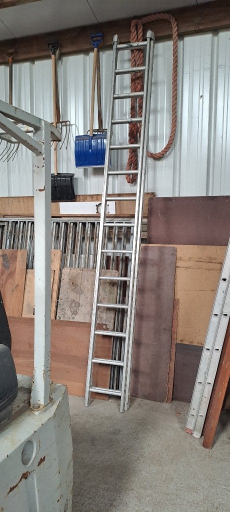 ladder, Doe-het-zelf en Bouw, Ladders en Trappen, Ophalen, Gebruikt, Ladder, 4 meter of meer