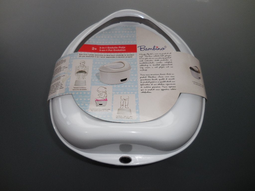 NIEUW - Bambino 3-in-1 toiletpotje, Kinderen en Baby's, Ophalen of Verzenden, Nieuw