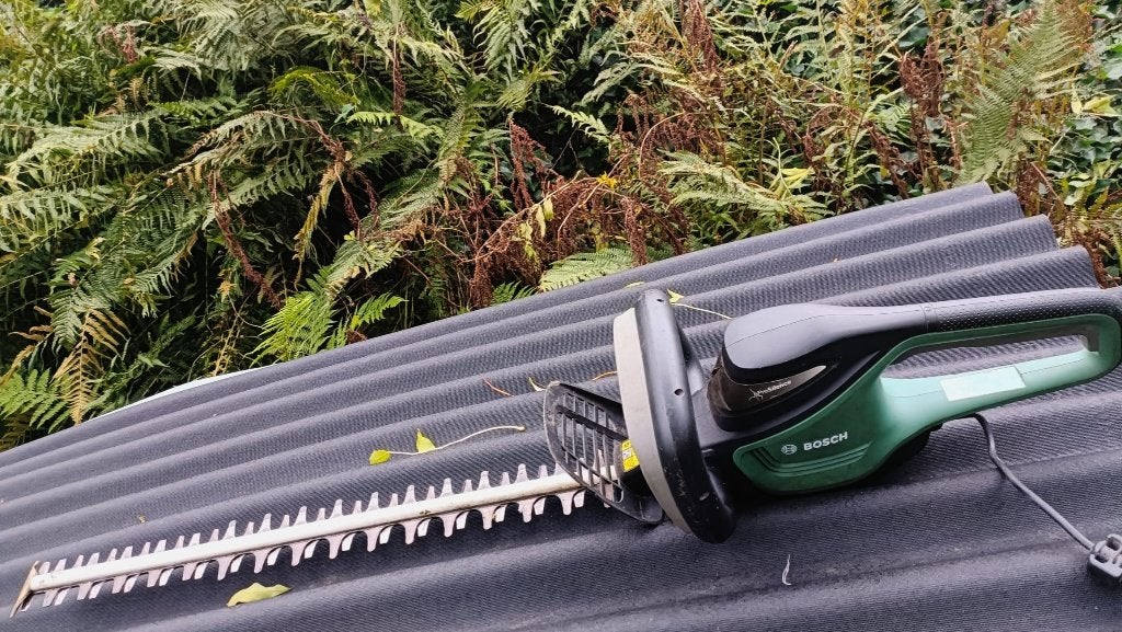 Taille haie Bosch, Jardin & Terrasse, Enlèvement, Utilisé, Électrique, Bosch