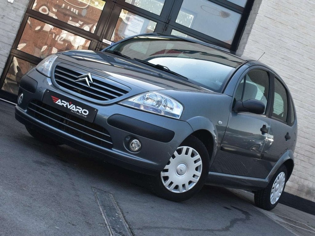 Citroën C3 1.4i Exclusive / Airco / CRUISE / 1e Eig / Topst, Autos, Citroën, Argent ou Gris, Achat, Entreprise, Noir