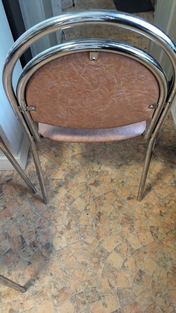 Chaises de cuisine, Maison & Meubles, Enlèvement, Utilisé, Rose