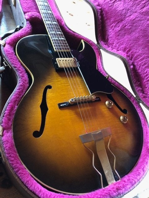 1991 Gibson ES-165  Herb Ellis Model, Musique & Instruments, Instruments à corde | Guitares | Électriques, Enlèvement, Utilisé