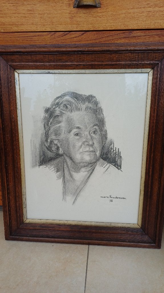 Schilderij, Antiek en Kunst, Doek, Portret of Personen, Overige technieken, Klassiek