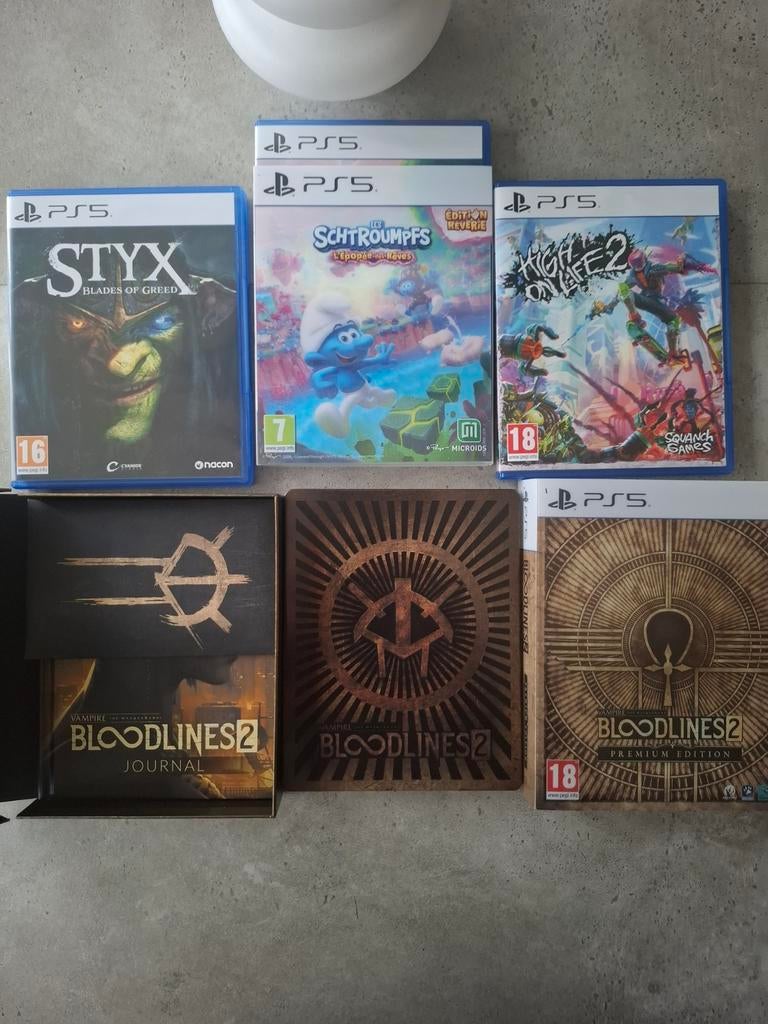 Jeux ps5 à vendre ou echange état impec