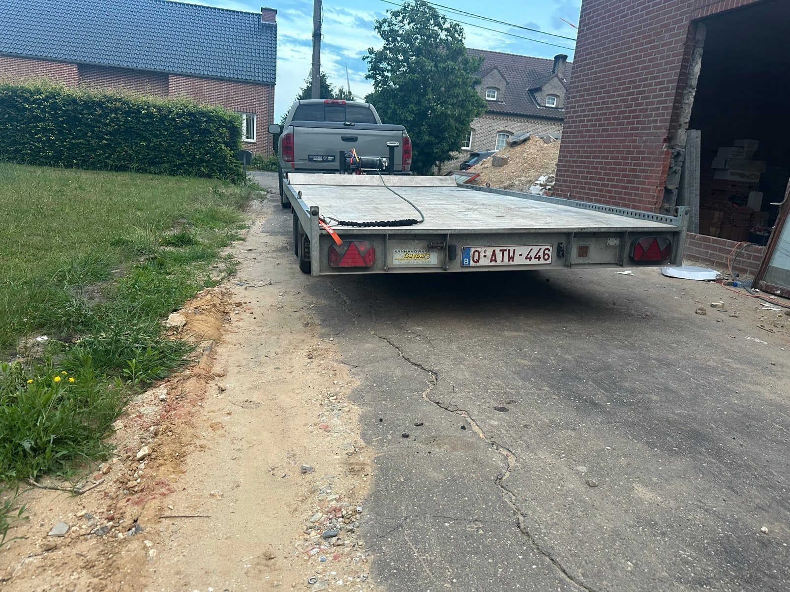 Aanhangwagen 3t, Auto diversen, Ophalen