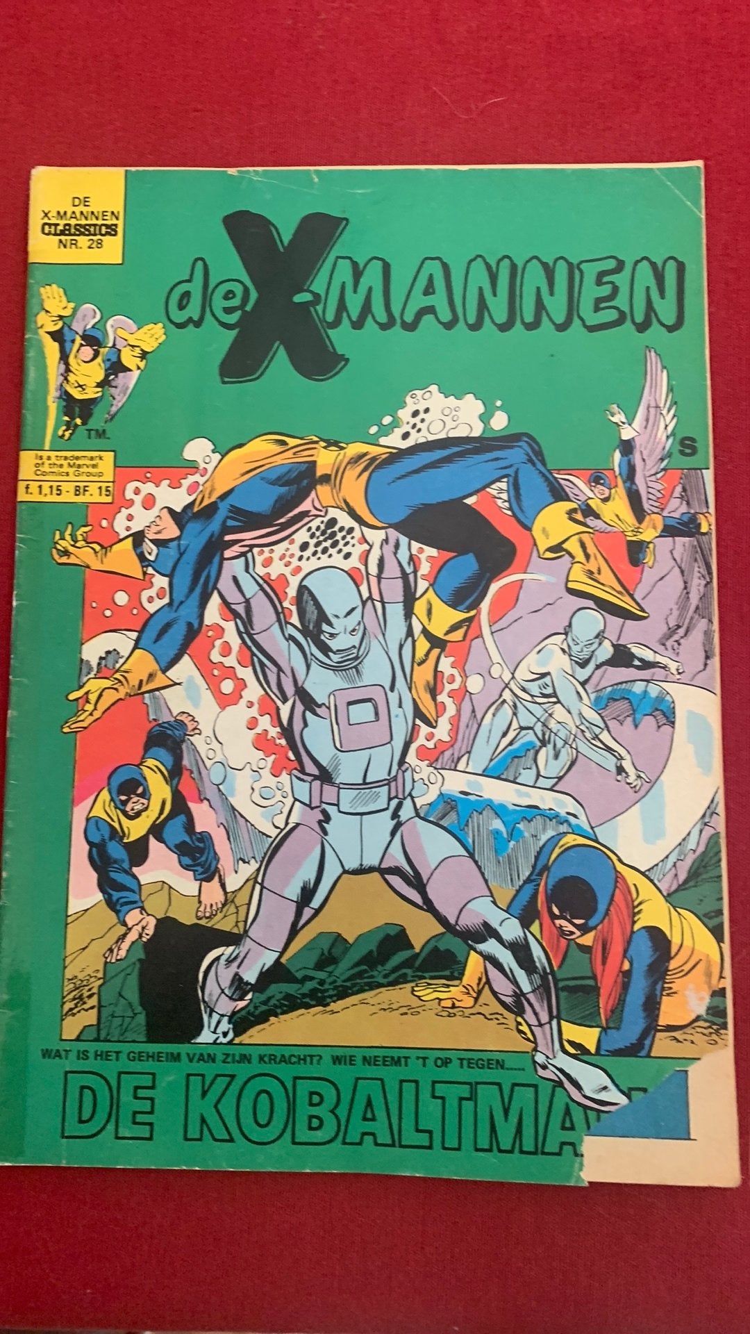 De X-Mannen- De Kobaltman, Boeken, Ophalen of Verzenden, Gelezen