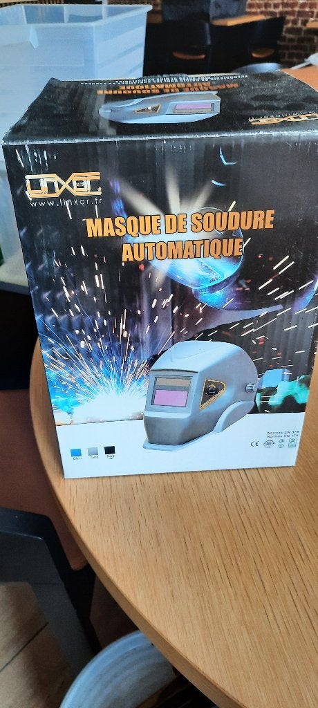 Masque de soudure automatique Linxor - Neuf en boîte, Filtre de soudage, Enlèvement, Neuf