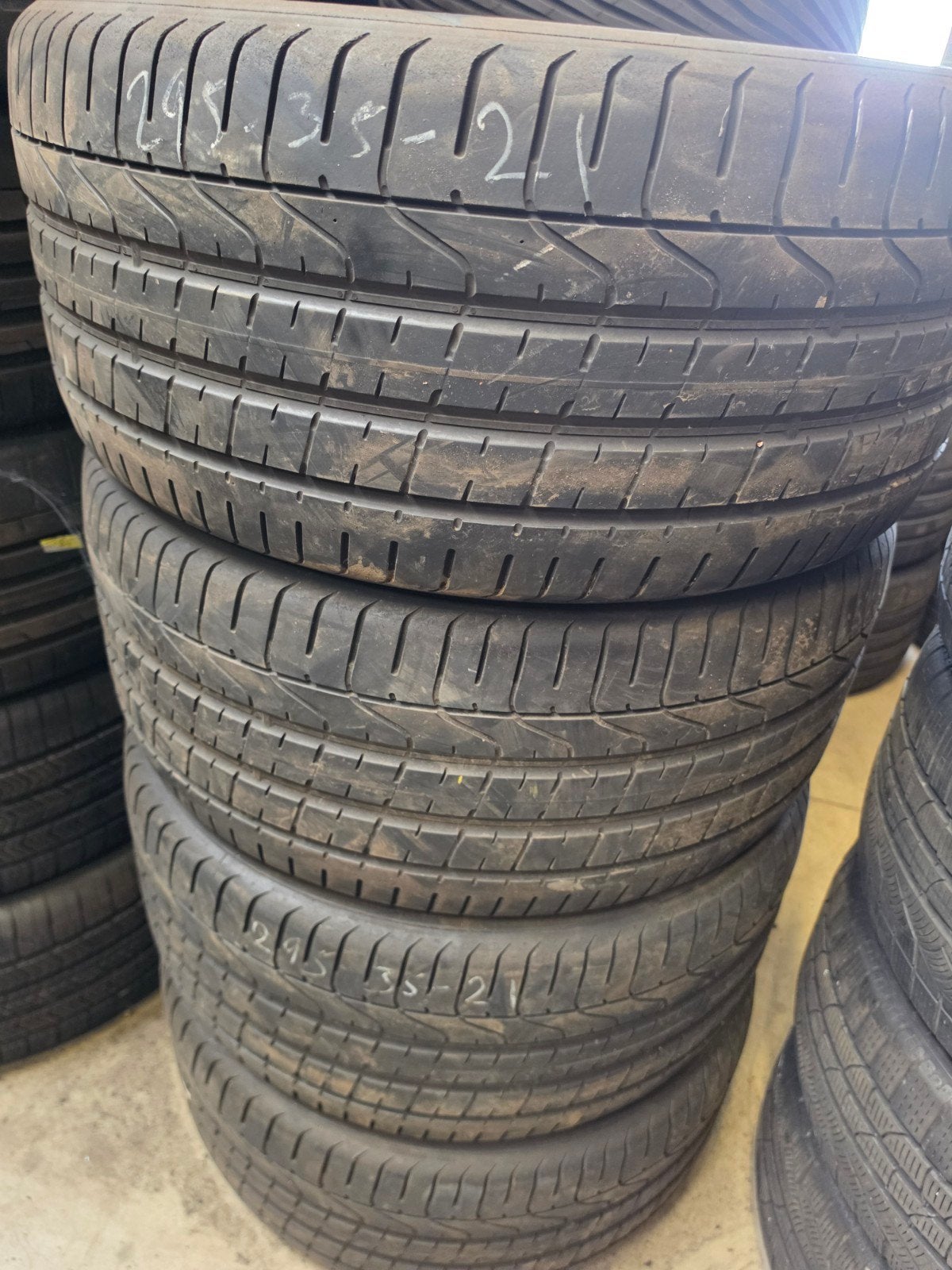 295/35r21 103y pirelli p zero 80€ per stuk met montage, Ophalen of Verzenden