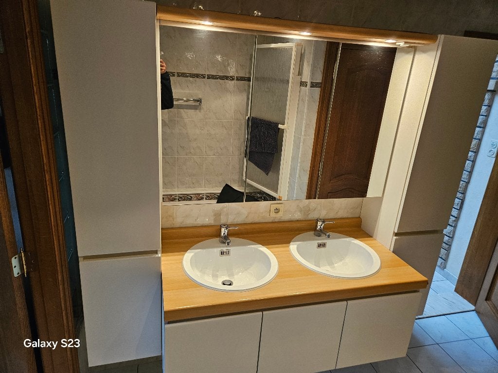 Meuble salle de bains, Maison & Meubles, Salle de bain | Meubles de Salle de bain, Enlèvement, Utilisé, Meuble lavabo