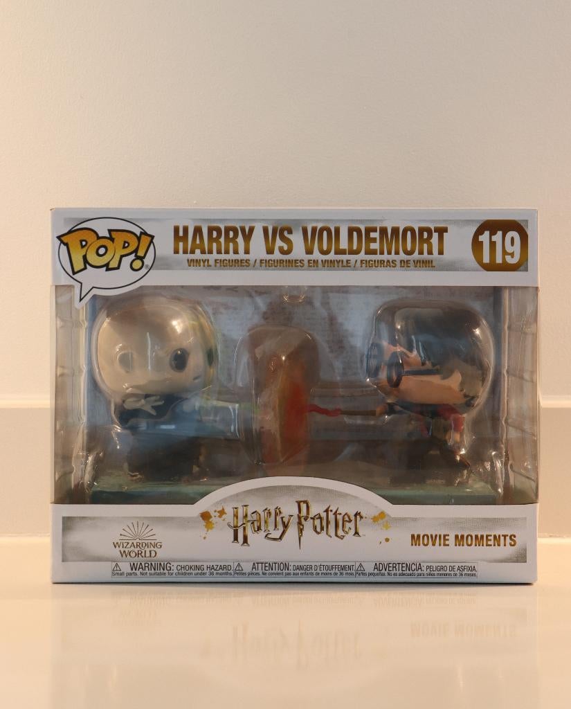 Harry Potter Funko Pop n 119 — Harry contre Voldemort, Enlèvement ou Envoi, Neuf, Figurine