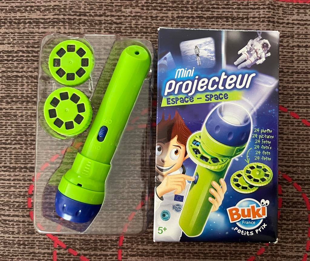 Buki France mini projector heelal, Ophalen of Verzenden, Zo goed als nieuw