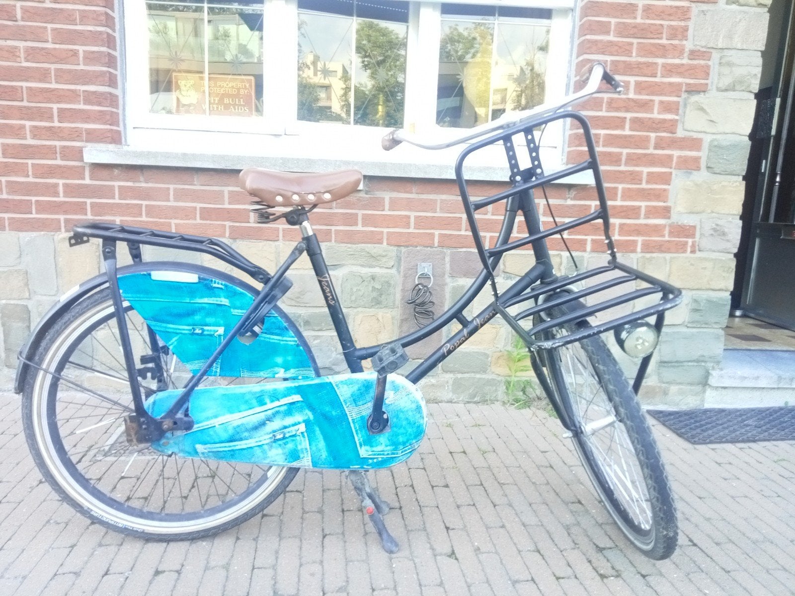Oma fiets voor kinderen, Ophalen