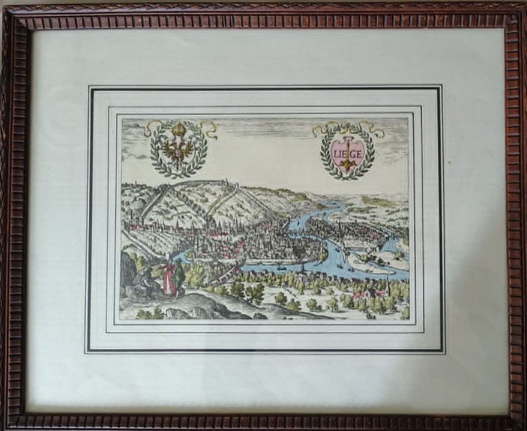 Gravure de la ville de Liège, Enlèvement