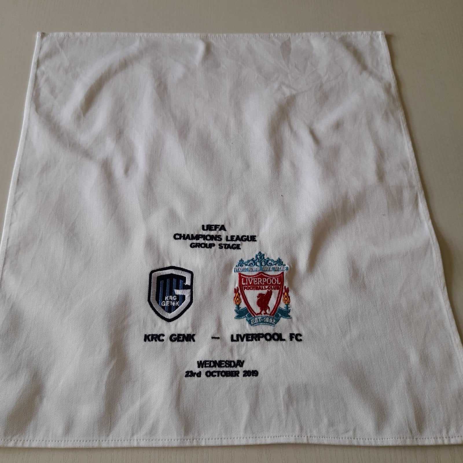 Collectors item KRC GENK-LIVERPOOL FC  2019., Enlèvement ou Envoi