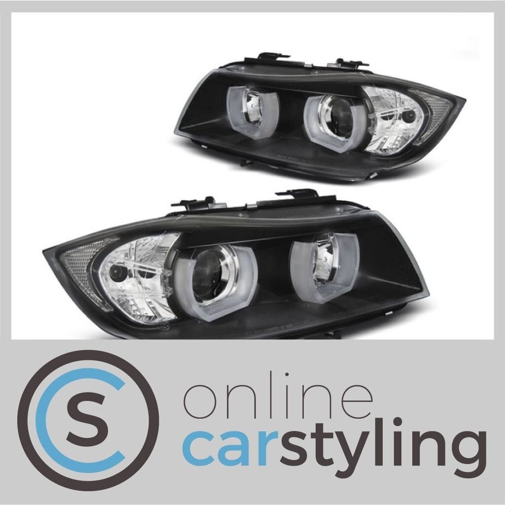 Angel eyes koplampen BMW 3-Serie E90 / E91 3D LED, Auto-onderdelen, -, -, Nieuw, Ophalen of Verzenden