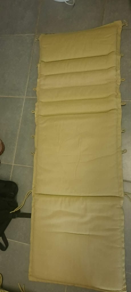 4 coussins de chaises / transat jardin, Jardin & Terrasse, Accessoires mobilier de jardin, Enlèvement ou Envoi, Utilisé