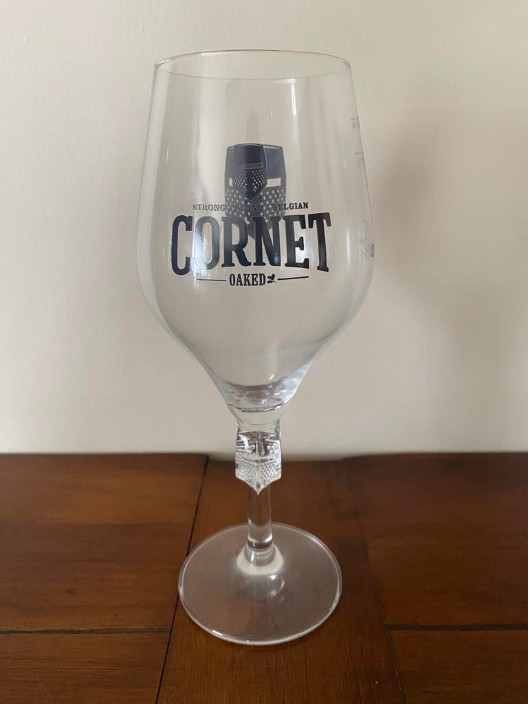 Bierglas Cornet, Verzamelen, Ophalen, Zo goed als nieuw, Bierglas