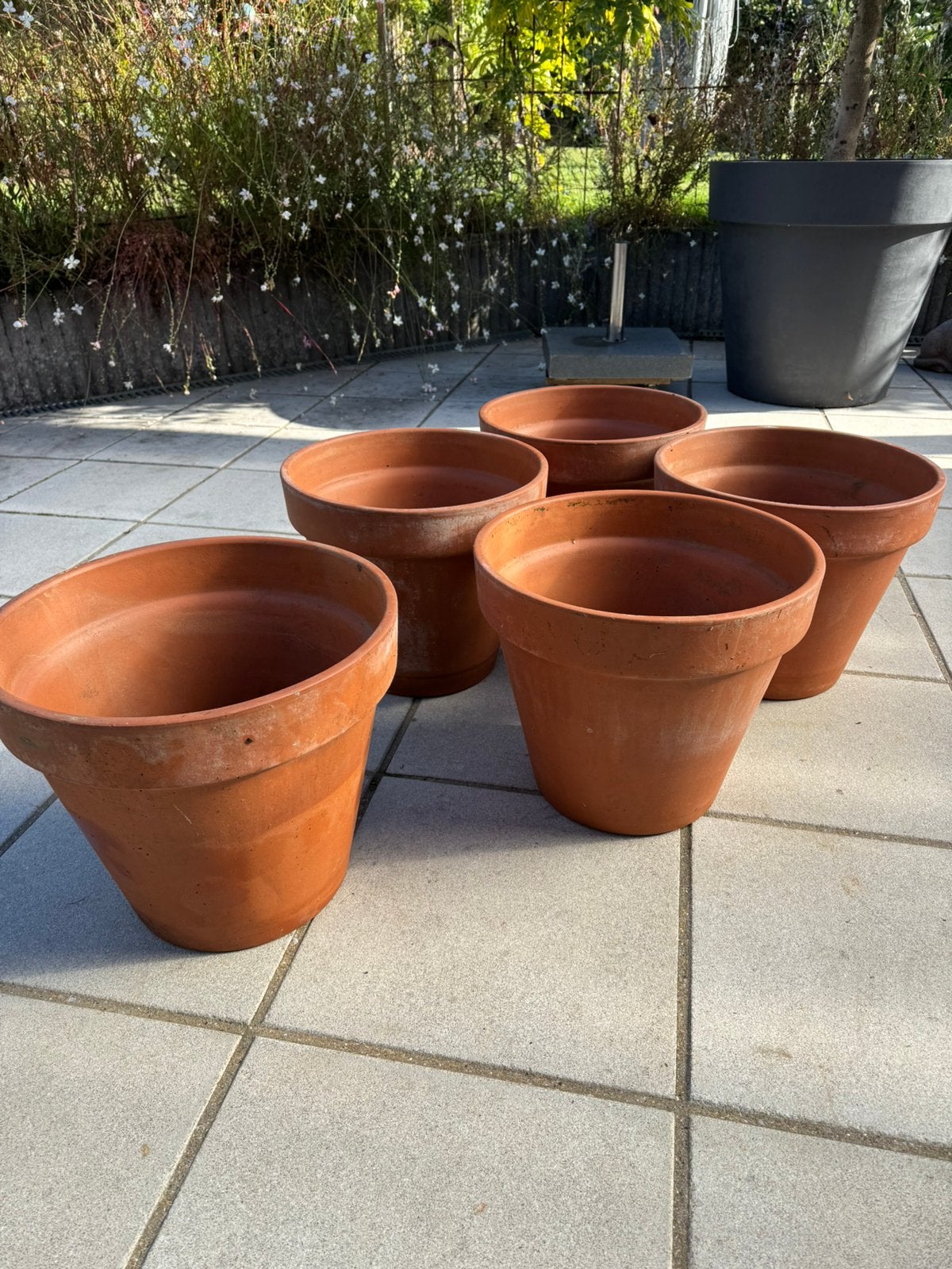 Pot de fleurs en terre cuite  5€ par pot, Enlèvement, Utilisé, 25 à 40 cm