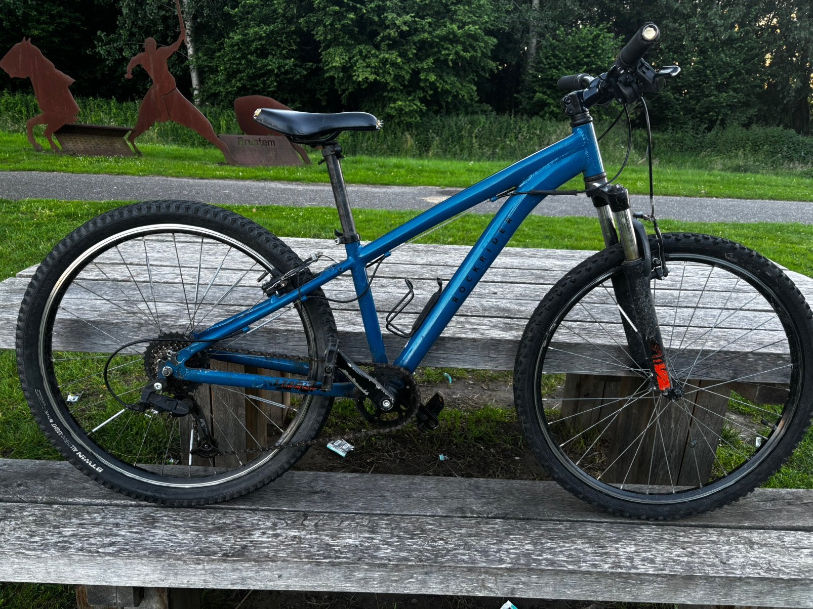 Rockrider, Fietsen en Brommers, Fietsen | Mountainbikes en ATB, Ophalen, Zo goed als nieuw
