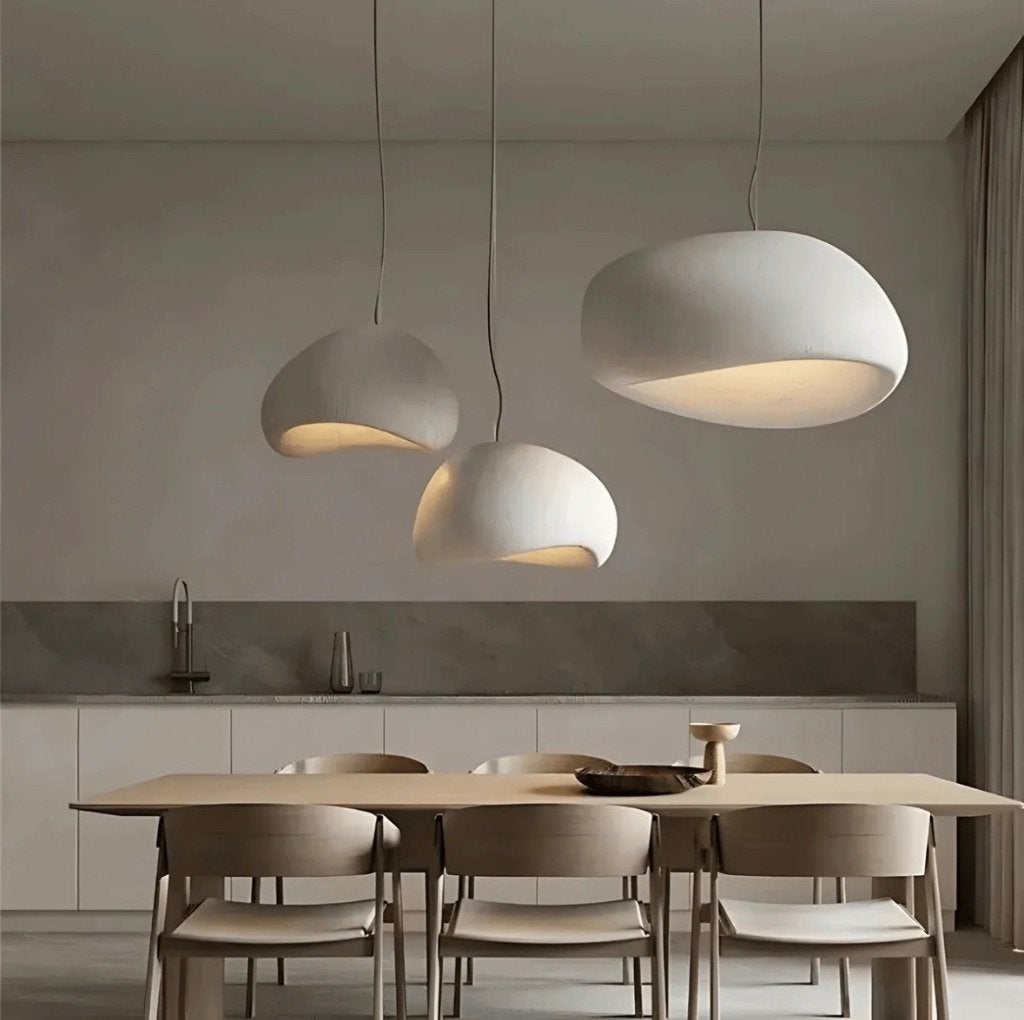 Set van 4 hanglampen (nieuw in doos), Maison & Meubles, Lampes | Suspensions, Enlèvement, Neuf