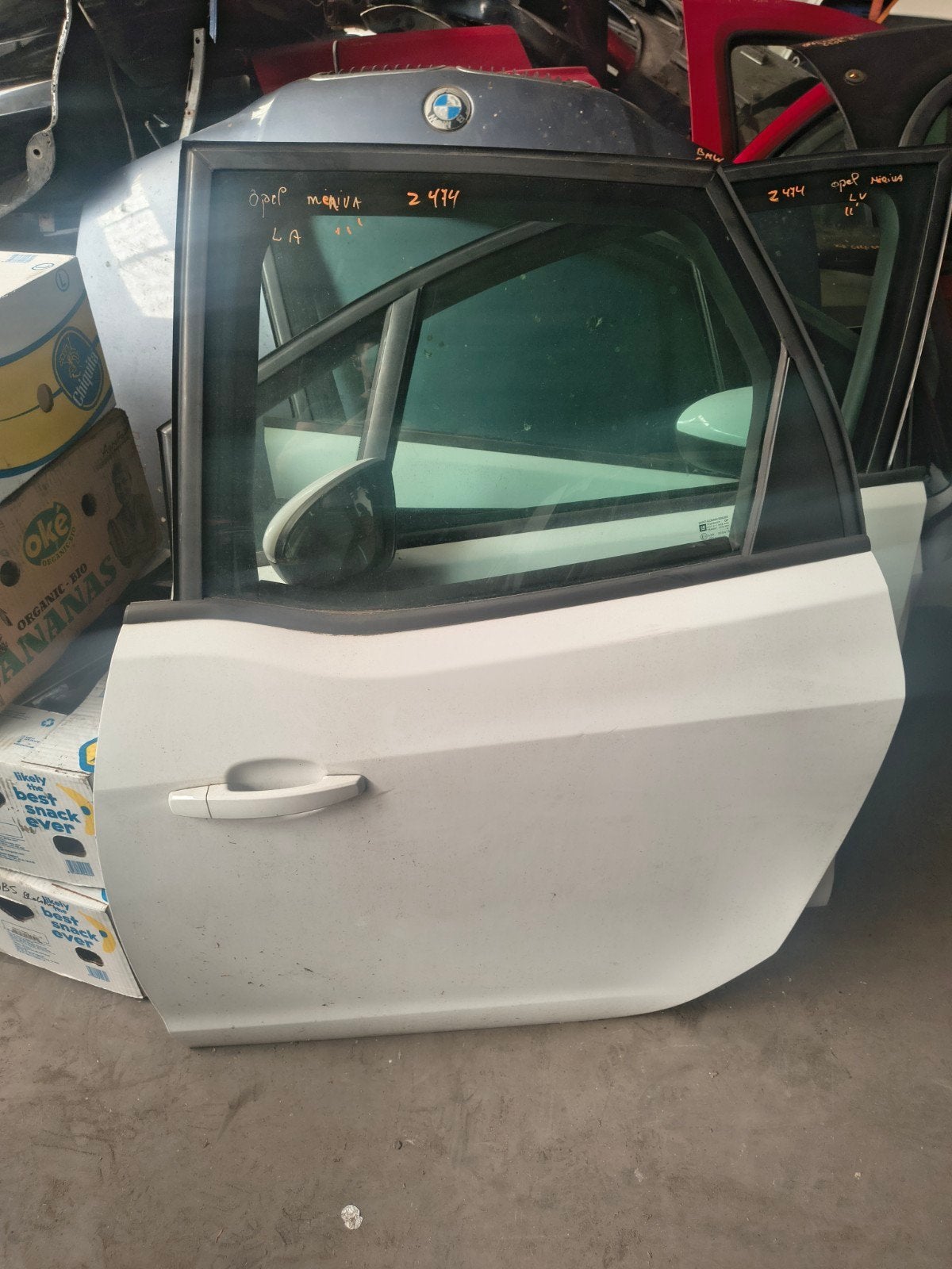 Opel Meriva B achterdeur links, Gebruikt, Deur, ., Opel