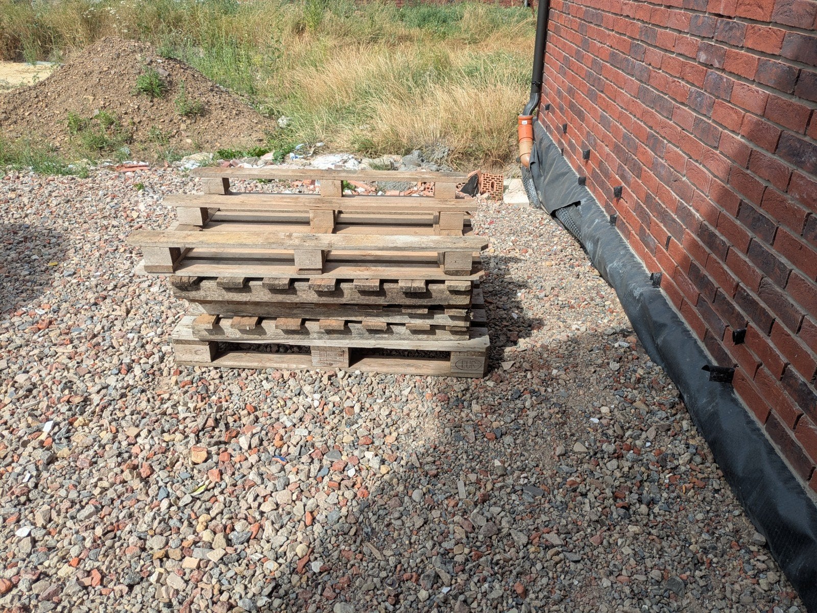 Palettes à donner, Ophalen