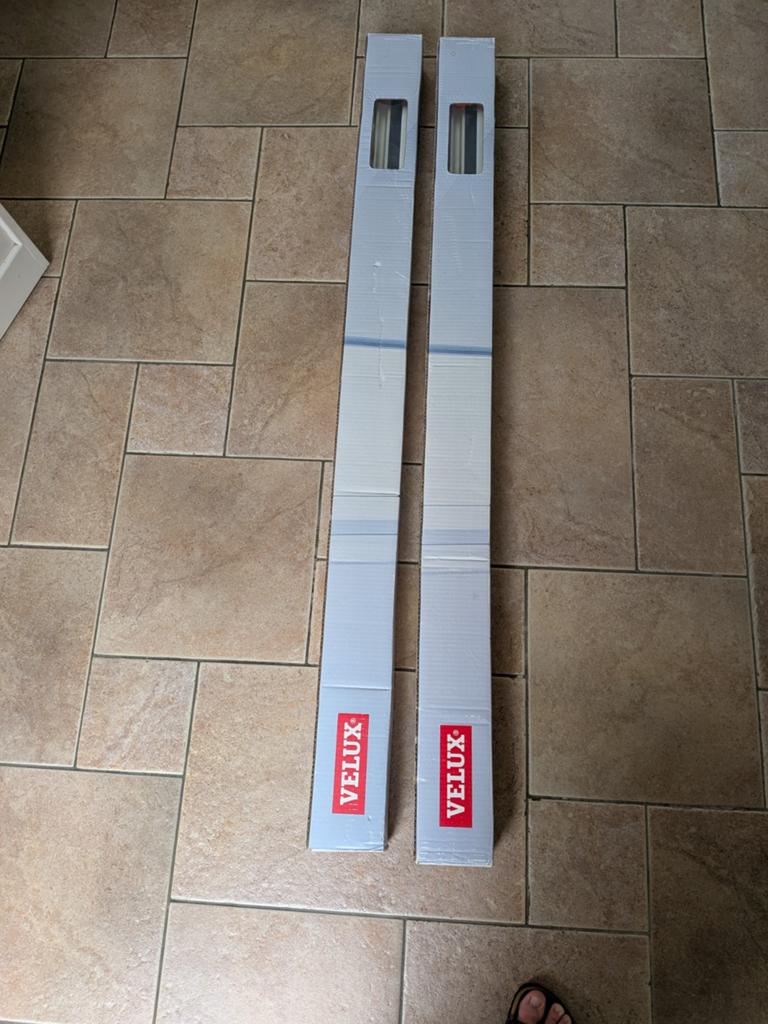 Velux verduisterende gordijnen voor dakraam., Maison & Meubles, Ameublement | Rideaux & Stores à lamelles, Enlèvement, Neuf, Bleu